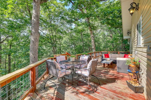 Photo 1 - Secluded Ozark Mtn Cottage w/ Wraparound Deck