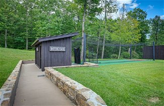 Photo 3 - Modern-rustic Glenville Cabin: Golf, Hike + Unwind