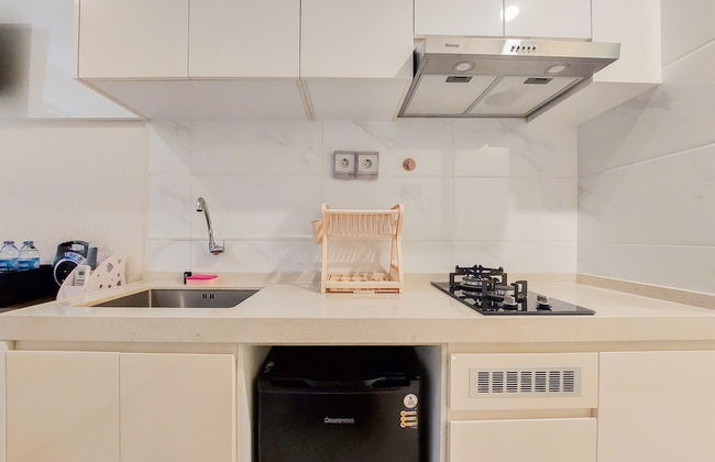 Minimalist Designed And Homey Stay Studio At Sky House Bsd Apartment - Foto 4