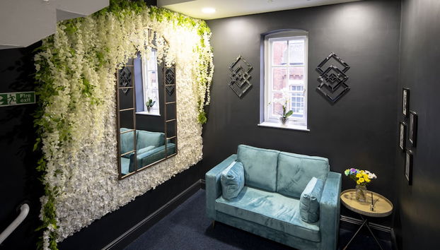 Sitzecke in der Lobby