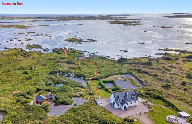 Seaside Log Cabin, Carna - Foto 19