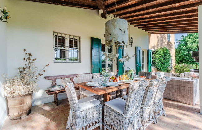 Villa Drago in Orentano - Photo 58