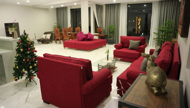 Sitzecke in der Lobby