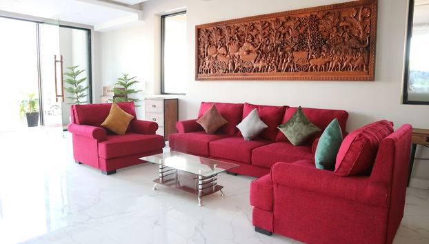 Sitzecke in der Lobby