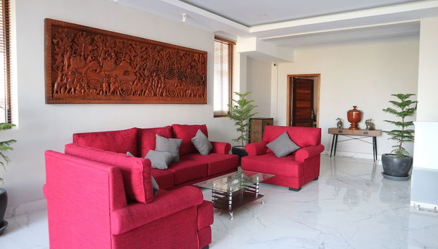 Sitzecke in der Lobby