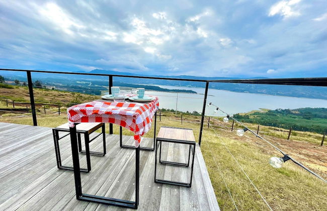 Glamping Spa con vista embalse de Tominé - Foto 22