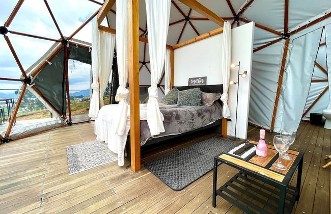Glamping Spa con vista embalse de Tominé - Foto 4