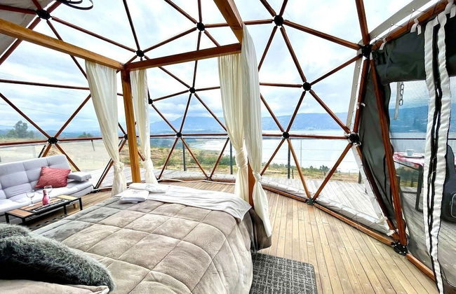 Glamping Spa con vista embalse de Tominé - Foto 1