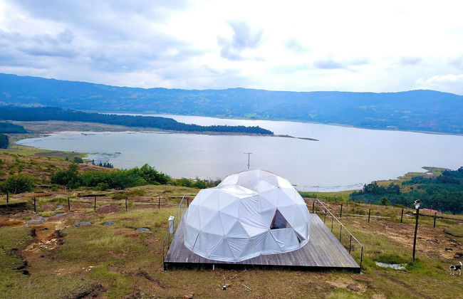 Glamping Spa con vista embalse de Tominé - Foto 34