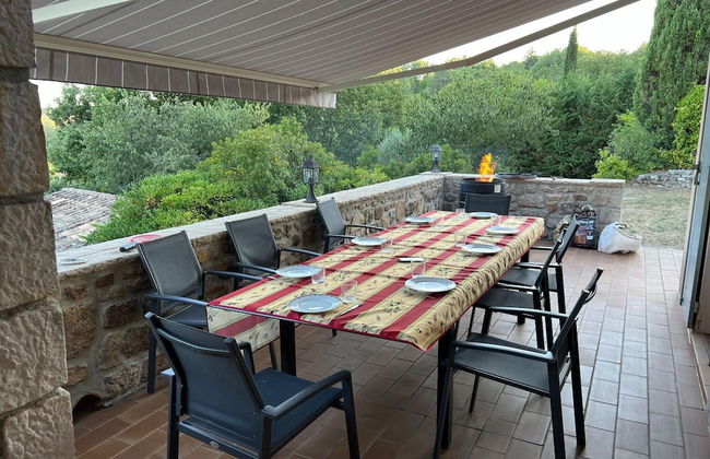 Beautiful Villa Near Village des Vans - Foto 24