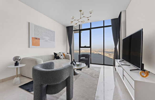 WelHome - Seaside Serenity: Spacious 1 BR in Maritime City - Foto 1