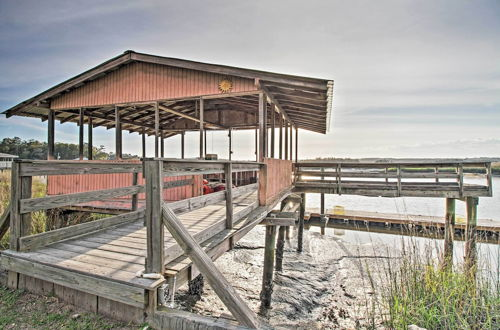 Photo 11 - Waterfront Colonels Island Home: Shared Dock