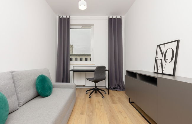 Minimalist Apartment in Łódź by Renters - Foto 4