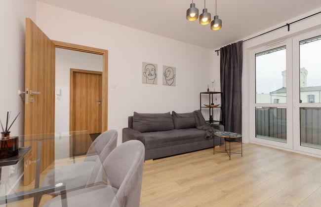Minimalist Apartment in Łódź by Renters - Foto 15