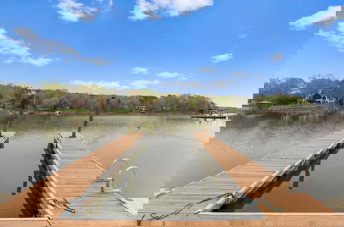 Photo 72 - Sleeps 22, Lakefront w/ Private Dock & Pool, 2 Houses Lake Living by Avantstay