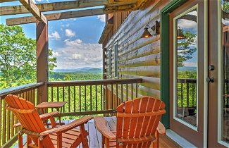Photo 1 - Secluded Morganton Cabin w/ Wooded Views & Hot Tub