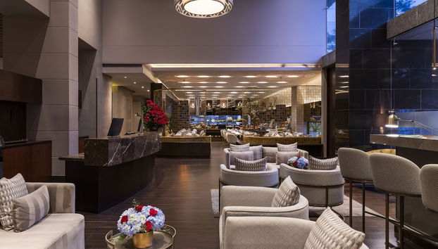 Sitzecke in der Lobby