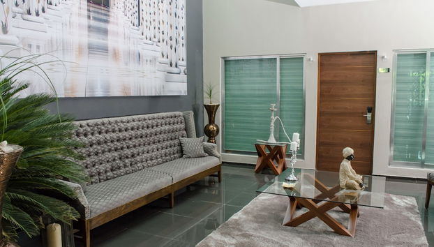 Lobby sitting area