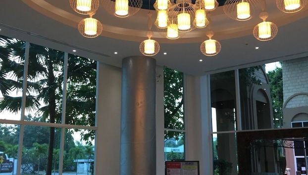 Sala de estar do lobby