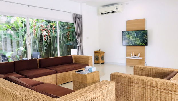 Sala de estar do lobby