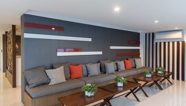 Sala de estar do lobby