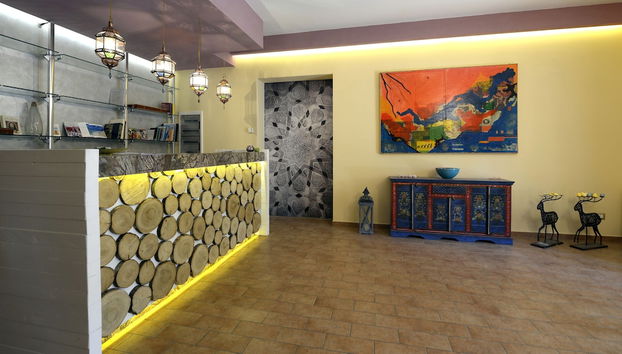 Sala de estar do lobby