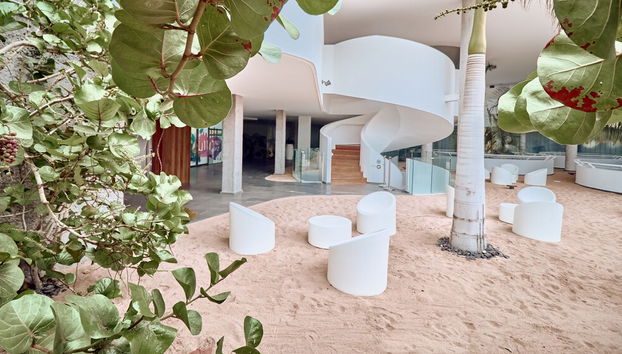 Sala de estar do lobby