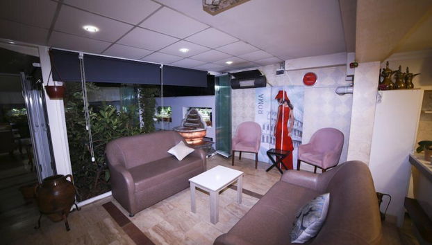 Sala de estar do lobby