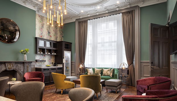 Sitzecke in der Lobby