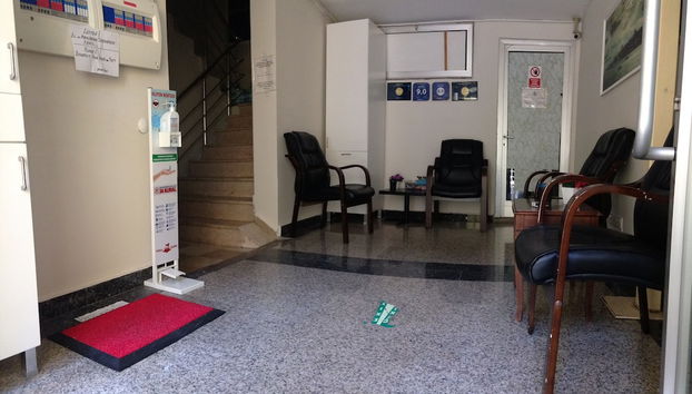 Sala de estar do lobby