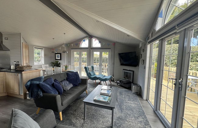 Holly Blue - Cosy Wooden Lodge, Kippford - Foto 9