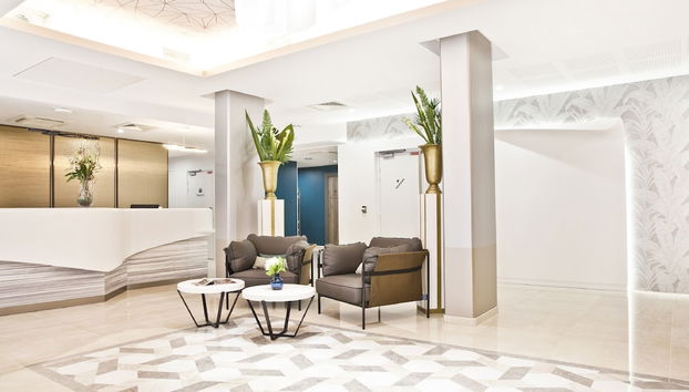 Sitzecke in der Lobby