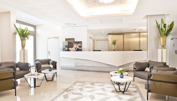 Sitzecke in der Lobby
