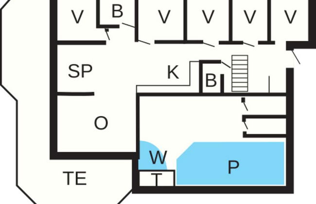 12 Person Holiday Home in Nexo - Foto 5
