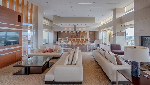Sala de estar do lobby