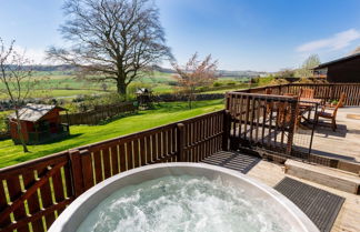 Foto 1 - Douglas Fir Lodge With Hot Tub Near Cupar, Fife