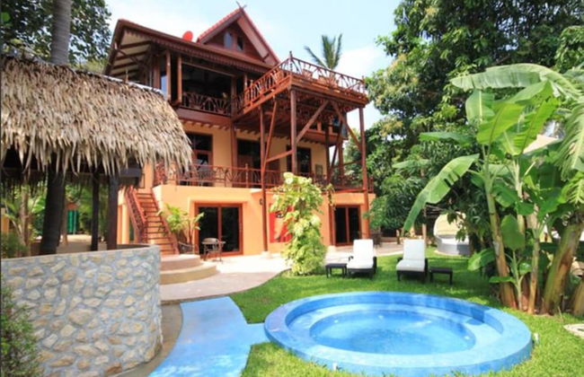 10 Bedroom Sea Front Twin Villa Koh Phangan SDV232/234-By Samui Dream Villas - Foto 1