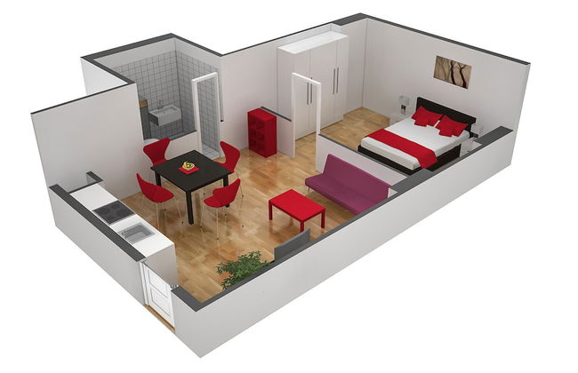 ZH Keita - Stauffacher Hitrental Apartment - Foto 7