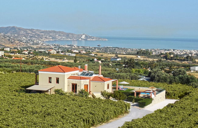 Cretan Vineyard Hill Villa Private Pool, Panoramic View, Beautiful Vineyard - Foto 33