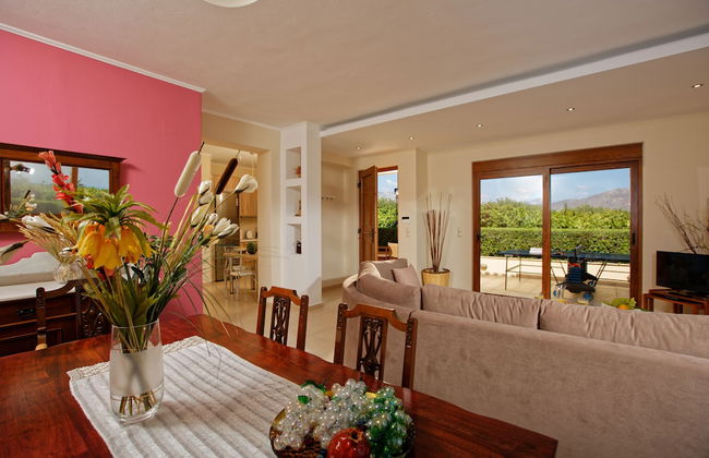 Cretan Vineyard Hill Villa Private Pool, Panoramic View, Beautiful Vineyard - Foto 7