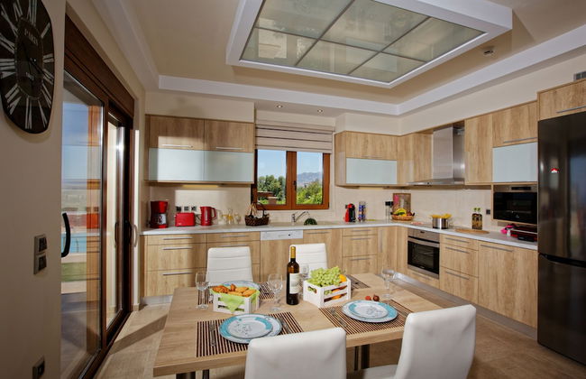 Cretan Vineyard Hill Villa Private Pool, Panoramic View, Beautiful Vineyard - Foto 11