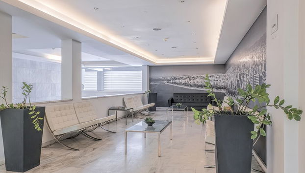 Sala de estar do lobby