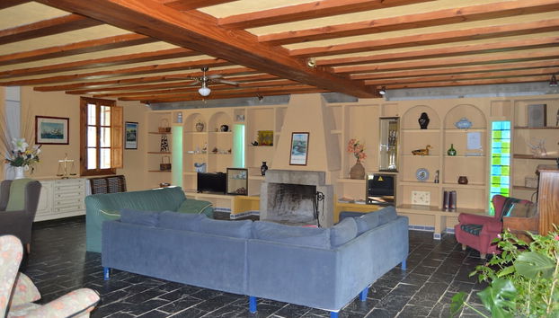 Sala de estar do lobby
