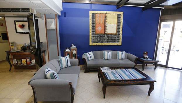 Sala de estar do lobby