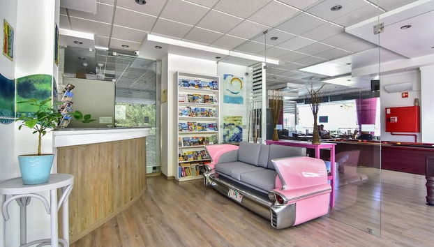 Sala de estar do lobby