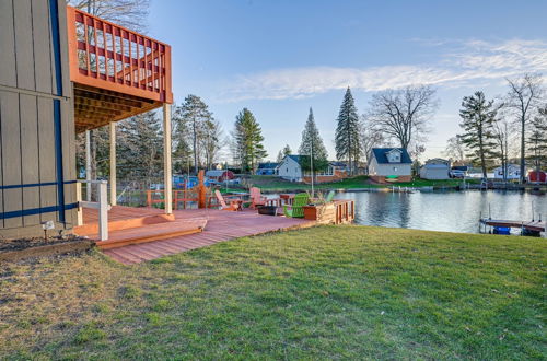 Photo 3 - Lakefront Farwell Retreat w/ Private Dock