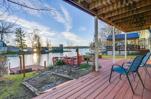 Photo 10 - Lakefront Farwell Retreat w/ Private Dock