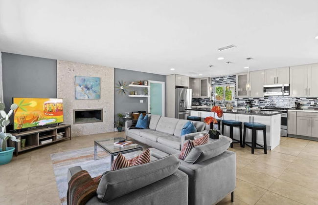 3 BDR Desert Oasis in the Heart of Palm Springs! - Foto 26