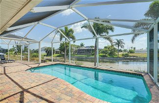 Foto 1 - Canal-front Cape Coral Home: Heated Pool & Patio