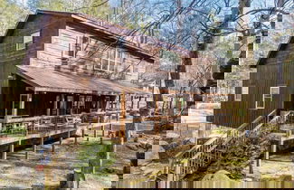 Foto 1 - Charming Smoky Mountain Cabin w Hot tub Views